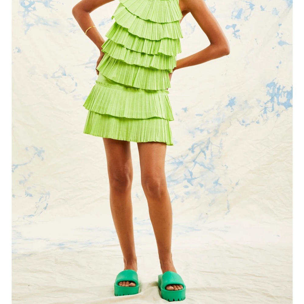 Love the label mini skirt